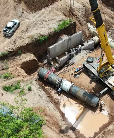 HINCADO DE TUBERIA Y OBRA CIVIL