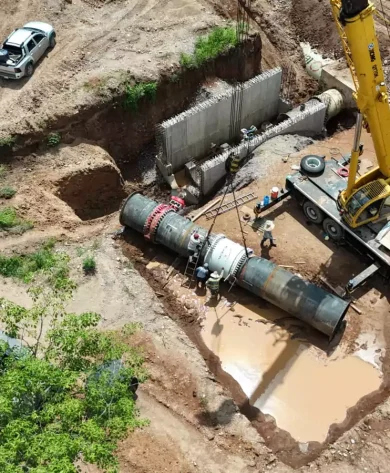 HINCADO DE TUBERIA Y OBRA CIVIL