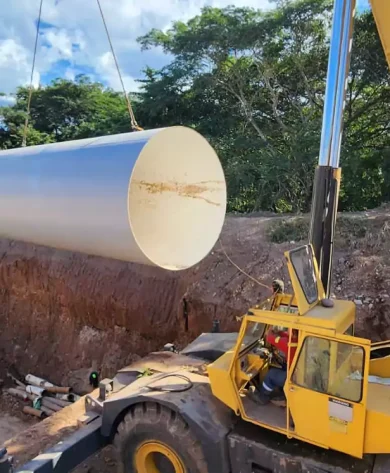 HINCADO DE TUBERIA Y OBRA CIVIL.