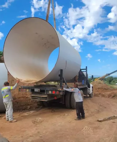 HINCADO DE TUBERIA Y OBRA CIVIL.